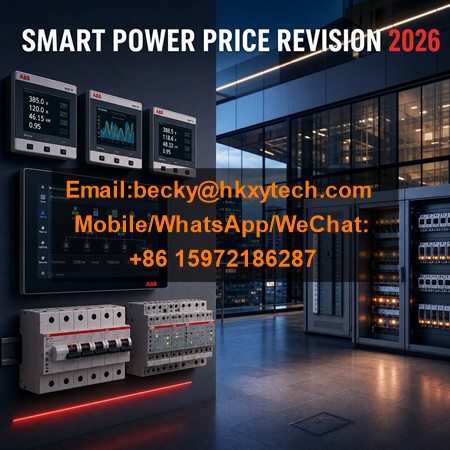 ABB smart power and building automation price revision August 2026
