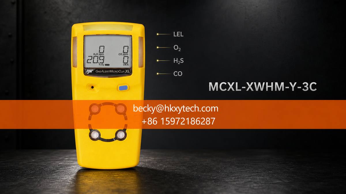 Honeywell MCXL-XWHM-Y-3C GasAlertMicroClip XL four-gas detector supplier contact