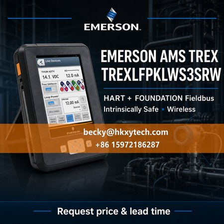EMERSON TREXLFPKLWS3SRW AMS Trex Device Communicator supplier