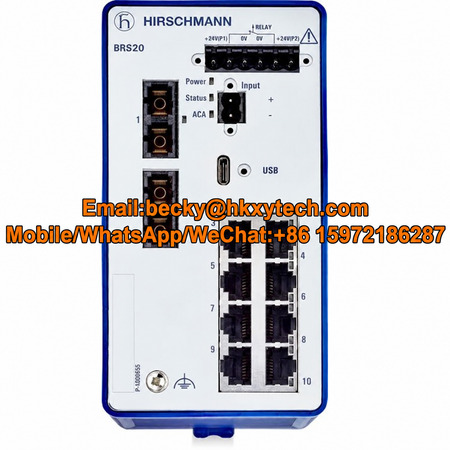 Hirschmann BRS40-8TX-EEC-HL Extended Temperature Switch