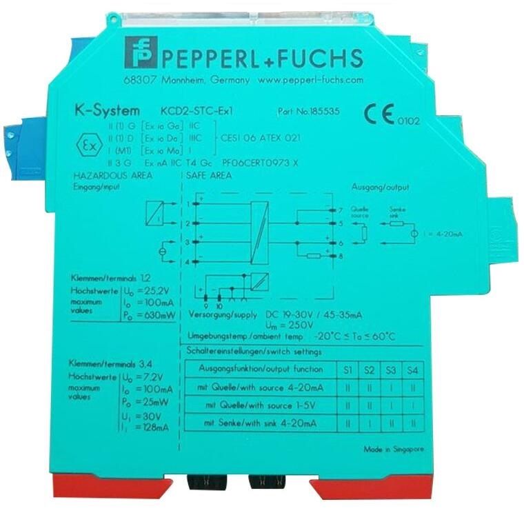 Pepperl Fuchs KCD2-STC-Ex1 isolated barrier safety barrier Pepperl Fuchs KCD2-STC-Ex1