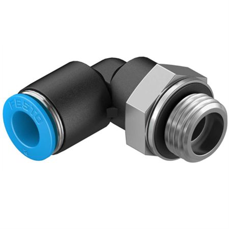 Push-in L-fitting