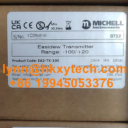 Michell EA2-TX-100-HD Easidew Transmitters EA2-TX-100-HD Industrial Dew-Point Transmitters In Stock