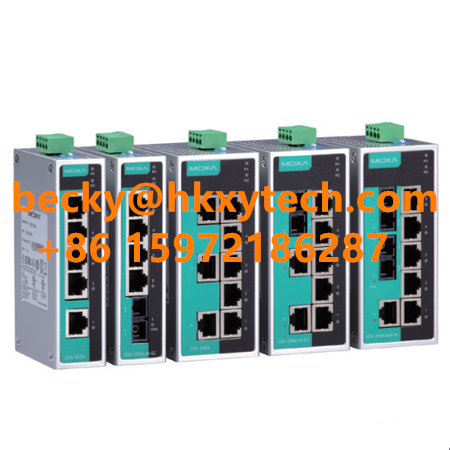 Moxa EDS-408A-SS-SC | 8-port Managed Switch | 2 Single-mode SC