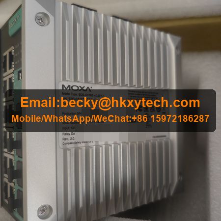 Moxa EDS-308-MM-SC + ST-SC Industrial Ethernet Converter